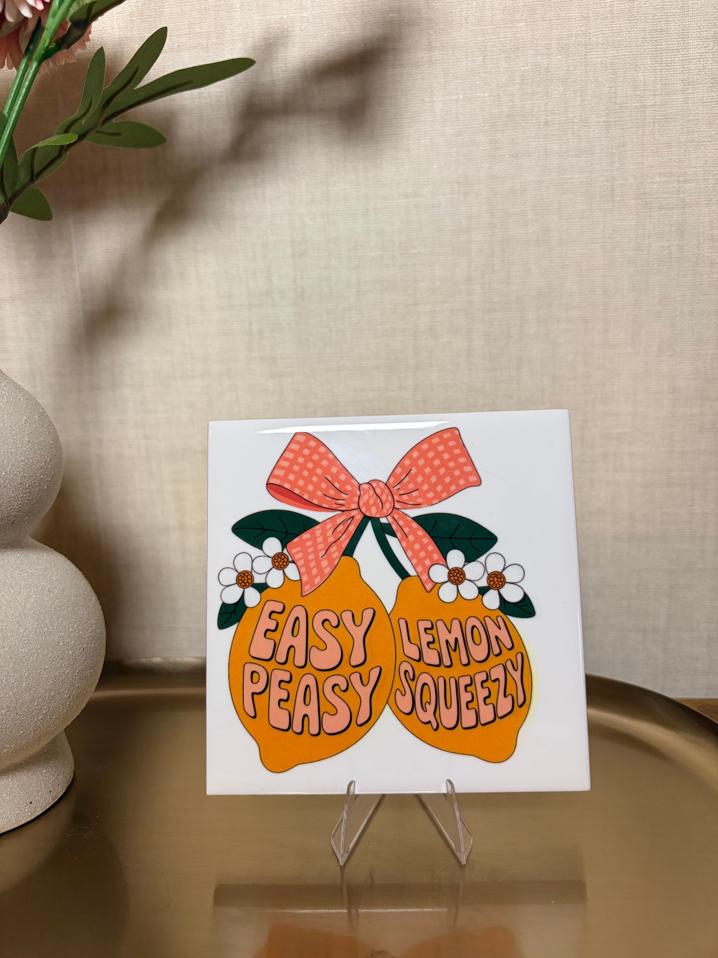 Tegeltje “Easy Peasy Lemon Squeezy