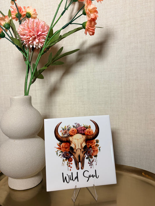 Tegeltje “wild soul''